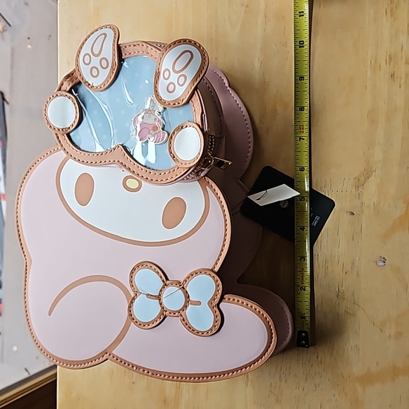 My Melody Pink and Blue Crossbody Bag - Picture 8 of 15